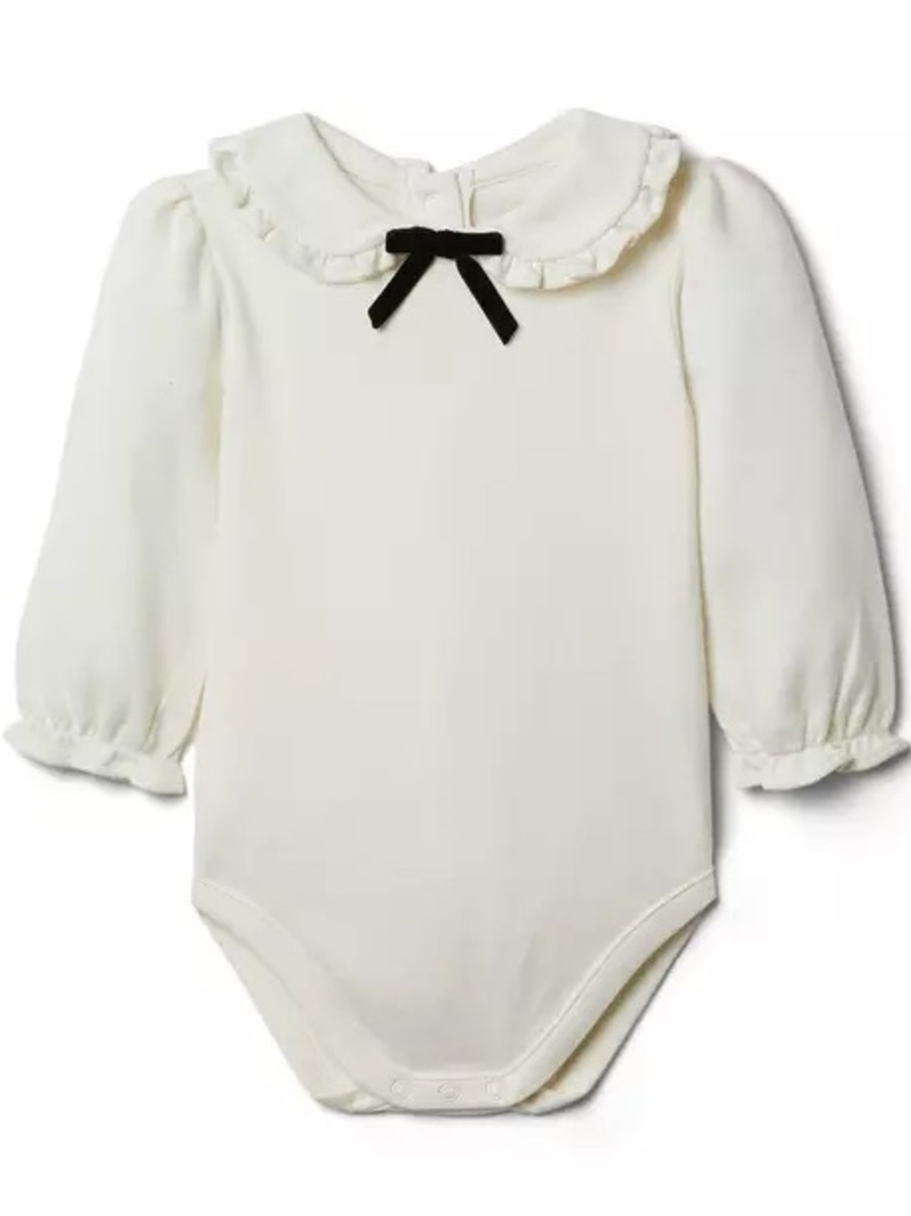 NWT Janie and Jack Baby Bow Collared Bodysuit 6–12M